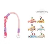 Розовый шнурок 34,5 см