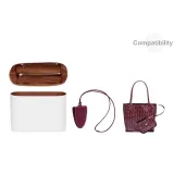 Бургунди [Комплект из 2 предметов] Мини Лайнер + Бургунди Сумка с Заколкой