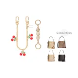 [Золотистый] Молоко Туманный Жемчужный + Вишня Декоративная Цепь 30 см