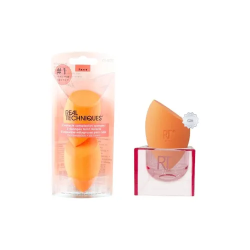 Real Techniques Puffs / Makeup Sponges Унисекс