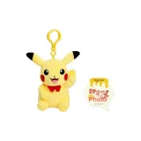 10 см Пикачу Галстук Узел Подвеска + Поздравительная открытка