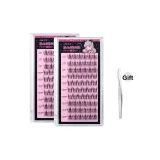 [Нет-Клей] Ранний Восемь ABA Стиль Позиционирование (2 Коробки) + Золотое Пуховое Перо *1