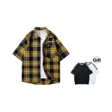 Желтая клетка (Включает три полосы, короткий рукав)