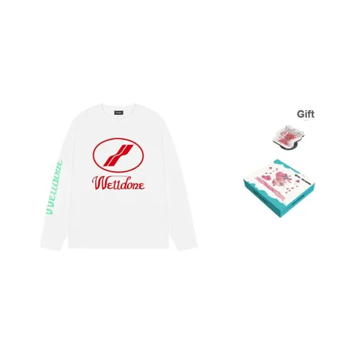 WE11DONE WD print Унисекс T-рубашки