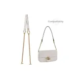 Gucci, 100 см, белый, золотая цепочка