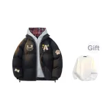 Black (Red Checkered Hat) (Round Neck Sweatshirt Included)  
Черный (Красная клетчатая шляпа) (В комплекте с круглым вырезом свитшот)