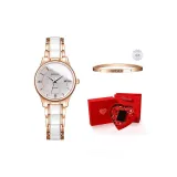 Розовое золото (Включает браслет + сердечная коробка)