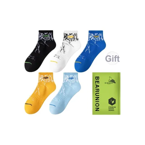 BEAR UNION Баскетбольные носки Унисекс Combo Set