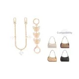 [Золотистый] Бабочка Удлинительная Цепь 15 см + Декоративная Цепь 35 см