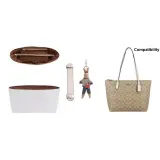 [Трехкомпонентный комплект] Бордовый лайнер + Экрю плечевой ремень + Кролик подвеска