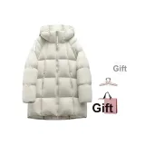 Экрю, с подарками заколка-краб + эксклюзивная сумка для покупок