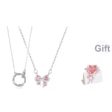 Шип, бант, пара, ожерелье