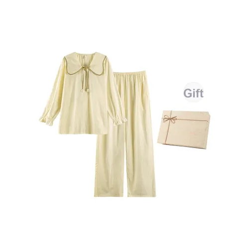 Empowering Words Пижамный комплект для женщин набор в подарочной коробке абрикос