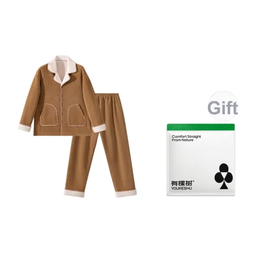 YOUKESHU Мужские пижамные комплекты