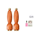 F230 Двойная головка Латунь Лотос Коробка 2 шт с 10 мл Эфирное масло + Розовый Фланеловый Чехол + Узор "Глаза"