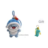 Пухлый Акула-Акула Синий Шляпа Позиционирование Стиль Подвеска + Милый Динозавр Подвеска