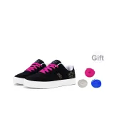 Чёрный Розовый В комплекте с Трёхцветными Шнурками