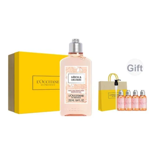 L'OCCITANE Grasse Neroli Шампунь-гель для душа очищающий 250 мл подарочный набор Sample Set