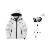 Белый (в комплекте с модным ожерельем и сумкой через плечо)