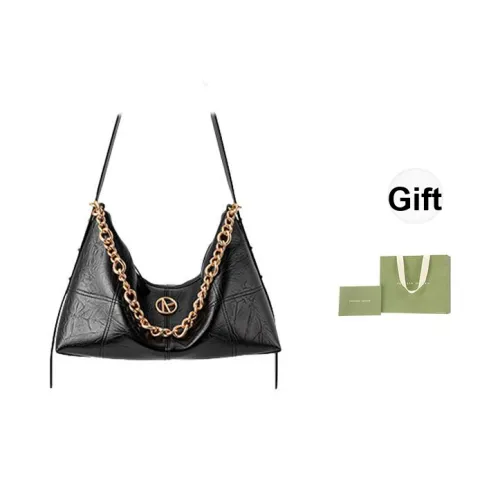 VANESSA HOGAN Vh Classic Series Коровья кожа Сумка с цепочкой Сумка через плечо Сумка Сумка-полумесяц Большая