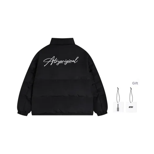 Atry Flower body LOGO серия Пуховик Унисекс