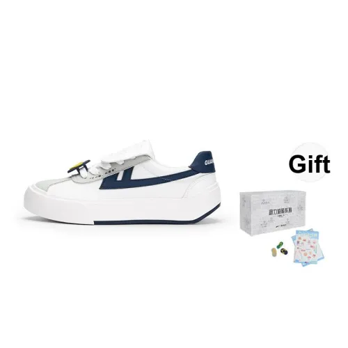 Warrior Low Top Sneakers Белый/Темно-Синий Унисекс