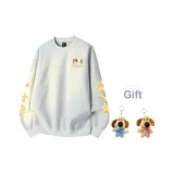 Белый, серый, вереск, желтый, с флисовой подкладкой (случайный, с подарками, кукла, собака)