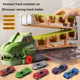 JOY0113A-[Зеленый]Динозавр Большой Грузовик