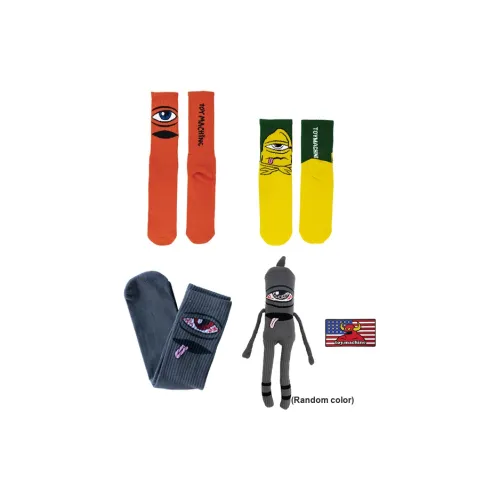 Toy Machine 3 Pack Multicolor Men's Knee High Socks Toy Machine 3 Пачка Многоцветные Мужские Носки до Колена