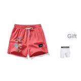 Арбузно-красный + Бесплатно, высокоэластичные брюки (WD Череп Аксессуары + IXX Черный логотип с ромашкой)