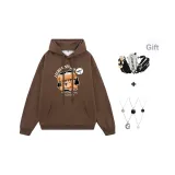 Кофейный (в комплекте с модным ожерельем + сумка через плечо)