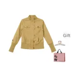 Хаки, в комплекте с заколкой-коготь + эксклюзивная сумка для покупок