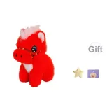 Красный (Включает Звезда Заколка для волос + Поздравительная открытка)