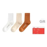 Белый + Кожа + Коричневый