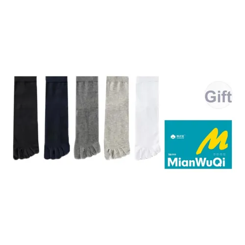 MIANWUQI Носки Crew Мужские упаковка из 5 пар