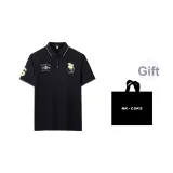 Черный (Желтый Поло Мячи) Сумка для покупок включена