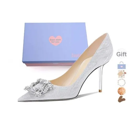 Xingdiman Низкий каблук Высокие каблуки Женские Набор в подарочной коробке