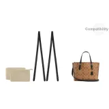 Черно-коричневый + Подкладка Набор [2 шт. Подмышечный Плечевой ремень 81 см + 2 шт. Подкладка]