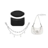 Двойной слой, декоративная цепь, звезды, 35 см + дралон, черный, подкладка