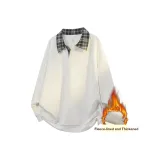 Белый с флисовой подкладкой