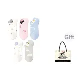 Bomi'S Летние носки-невидимки + в одном стиле коллекция сумка-тоут