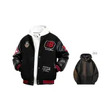 Black (В комплекте с черным двойным свитшотом на пуговицах)