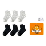 6 пар (Белый 3, Черный 3)