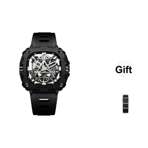 CIGA Design X Collection Eye of Energy Watch Автоматический Механический Механизм Силиконовый Ремешок Часы Мужские Часы