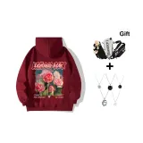 Red (В комплекте с модным ожерельем + сумка через плечо)