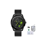 Сетчатая сумка, черный и зеленый