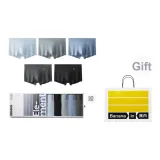 [5 пар] Вольфрамовый черный + Водород замок синий + Циркон синий + Родий ледяной синий + Платиновый серый