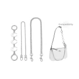 Лунный цепь-удлинитель + цепочка 90 см + декоративная цепочка 40 см