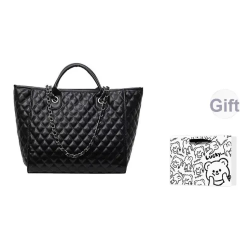 WEIERLUN ПУ (полиуретан) Сумка-тоут Сумка для покупок Сумка стандартная Женская Черная Кофейная