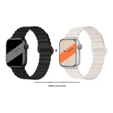 Яблоко Силиконовый ремешок - Полночный черный * Звездный свет